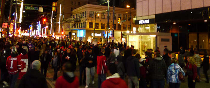 Vancouver Olympic Glory Granville Street