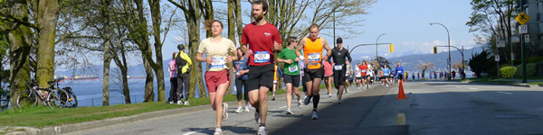 2011 BMO Vancouver Marathon banner