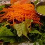 Organic house salad
